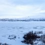 Lac d'Abisko, entièrement gelé